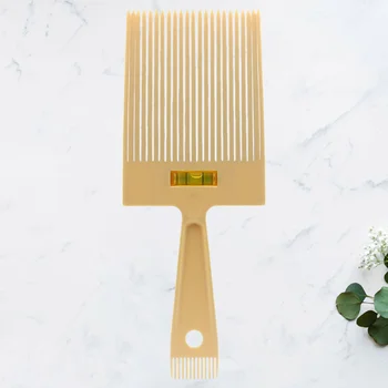 

Professional Barber Comb Large Salon Hair Styling Flat Wide Tooth Comb for Home DIY (Beige)