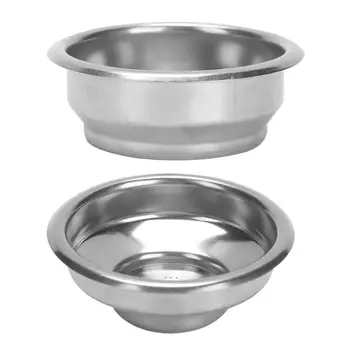 

58mm Double Layers Single/Double Doses Filter Basket Semi-Automatic Coffee