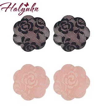 

Silicone Nipple Cover, Lace Silicone Breast Pasties Pads Reusable Adhesive Nipplecovers