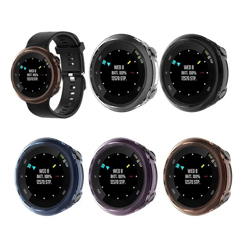 Для часов Garmin Forerunner 45 ударопрочный резиновый водонепроницаемый ТПУ защитный чехол для часов
