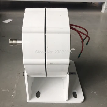 

Horizontal 600w 12V 24V 48V Permanent Magnet Generator Low RPM 3 Phase AC Alternator With Free Charge Controller for Wind Turbin