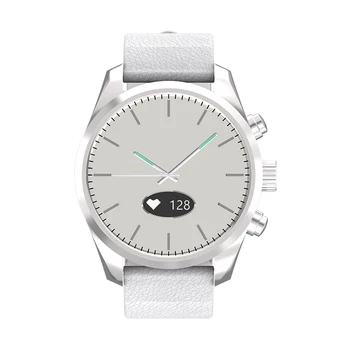 

Fashion Quartz Watch + Smart Watch Cool Black Smart Leather Waterproof Pedometer Call Reminder Smartwatch Bracelet Women Men