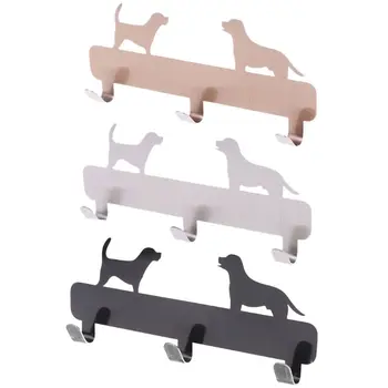 

Vintage Dog Shaped Hooks Wall Door Rustic Hanger Clothes Coat Hat Key Hanging Home Kitchen Bathroom Decor