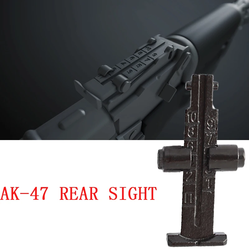 

Tactical Complete 1000m Metal Rear Iron Sight Assembly for Hunting Airsfot AEG Gun AK Rifle Sight Scope Dropshipping