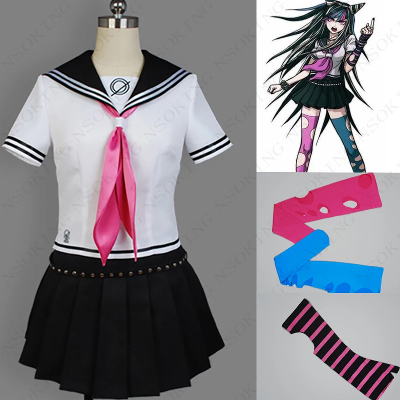 Супер DanganRonpa Ibuki Mioda Косплей Dangan костюм Ronpa на заказ