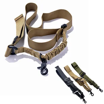 

Military Army Equipment Adjustable Tactical Gun Sling Shoulder Strap Outdoor Rifle Sling ShotgunGun Belt Hunting Gun Accessories