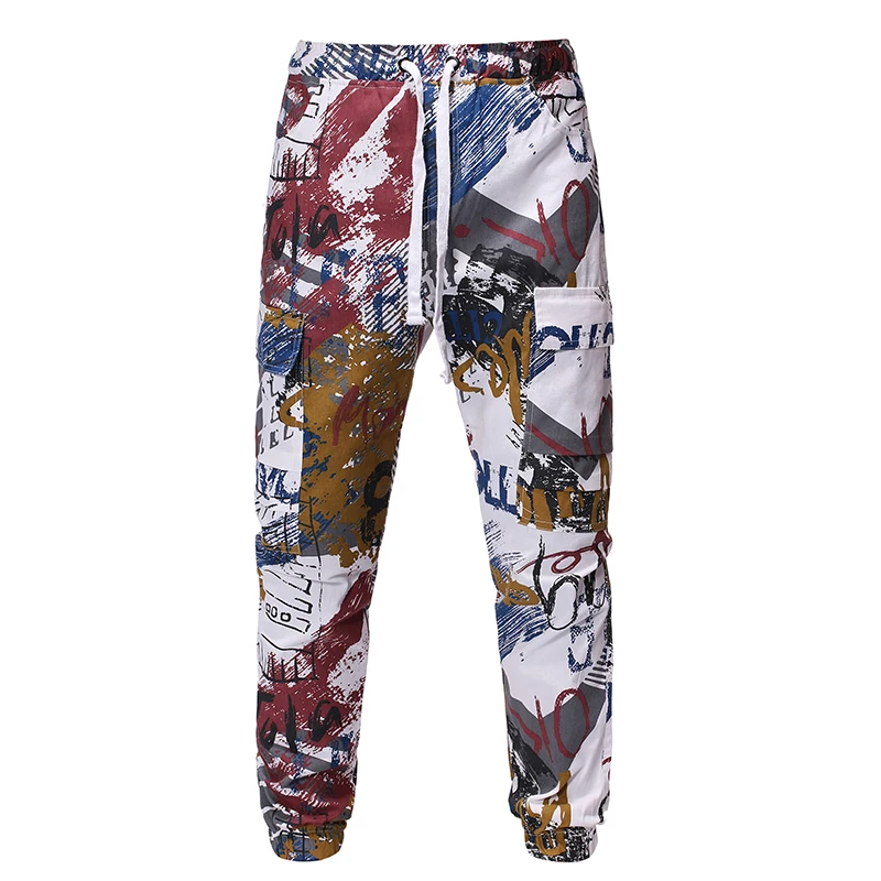 01 S-2XL новые мужские s Jogger осенние карандашный гаремный брюки мужские Камуфлированные штаны, милитари несколько стилей брюки свободные удобные брюки карго - Цвет: 01