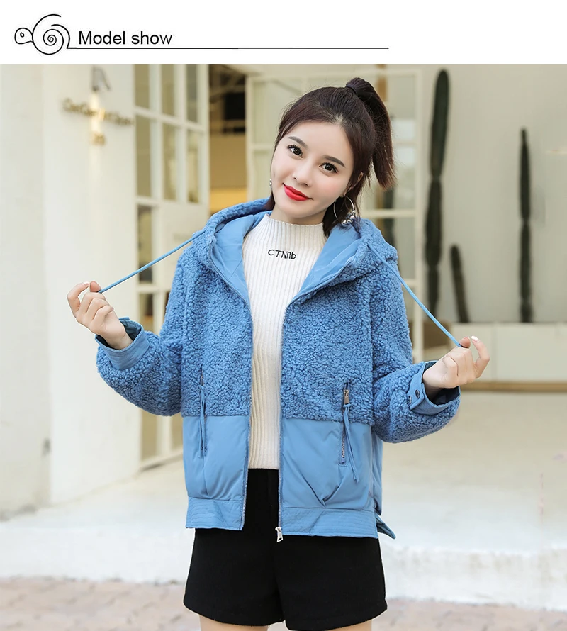 Women's Solid Fleece Jacket Autumn 