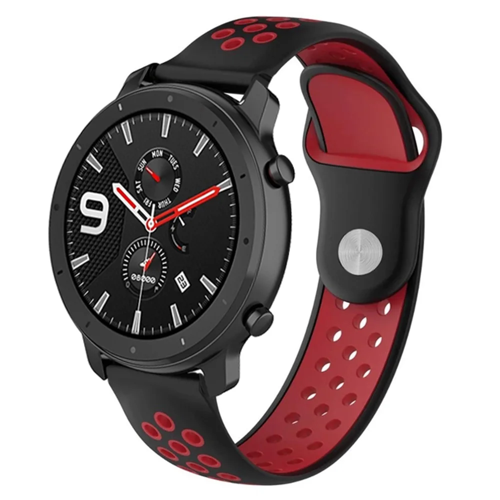 Силиконовый ремешок для часов Ремешок Для Xiaomi Huami Amazfit GTS/GTR 42 мм/GTR 47 мм Смарт часы