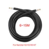 Nozzles For Karcher Serie K Water Hose High Pressure Gun Cleaner Tube 6/10/15meter Car Washer Motorcycle Cleaning Pipe Extension 6