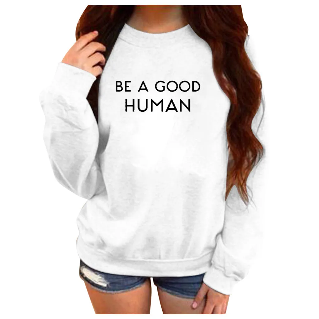 

Oversized Letter Hoodies Women Autumn 2019 Streetwear Casual Fashion Printed Womens Clothing sweatshirt hoodies sudadera mujer