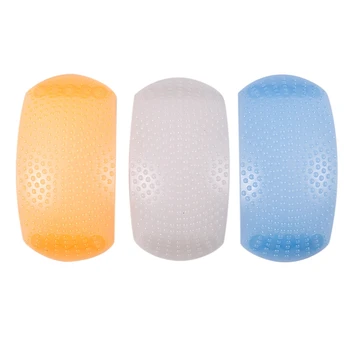 

3pcs White Yellow Blue Color Puffer -Up Flash Soft Diffuser Cover e for Speedlite CanonPentax Camera DSLR