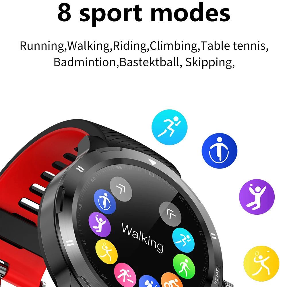 Bluetooth Смарт браслет с функцией определения пульса и артериального давления