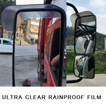 

Side Rainproof Film Protective Ultra transparent 17*20cm Truck Car Useful