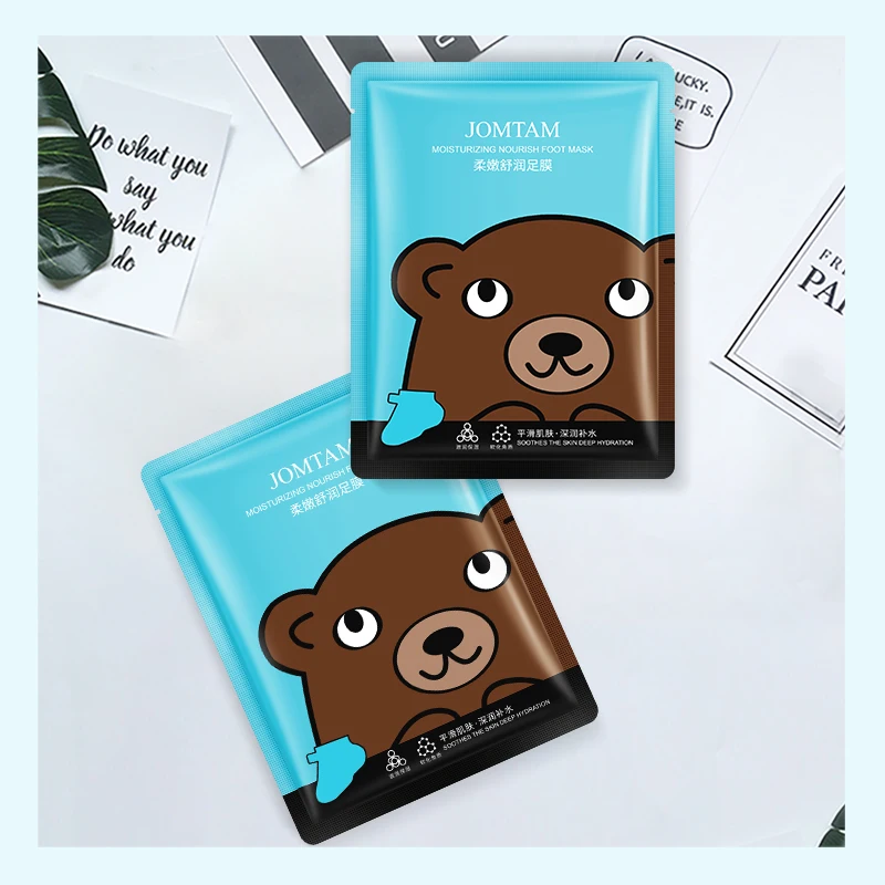 JOMTAM OEM Exfoliating peeling liquid nourishing foot mask