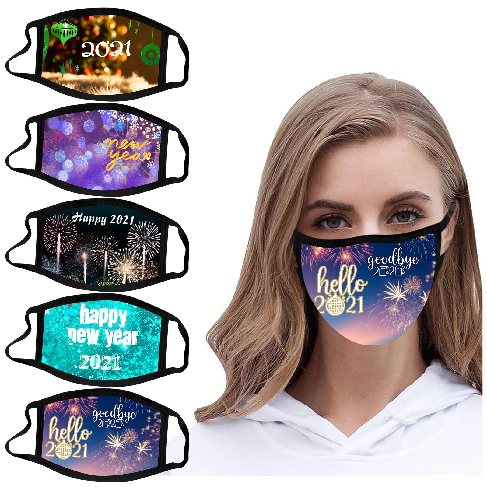 Маска многоразовая Mascarilla для взрослых модная моющаяся маска лица с