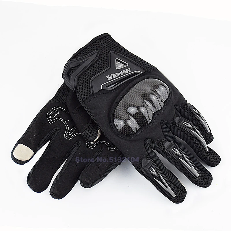 Vemar Motorcycle Gloves Touch Screen Gloves Guantes summer breathable Moto Motorbike Motorcycle Racing Riding Gloves M-XXL