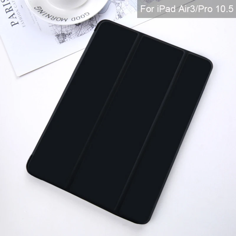 Мягкий жидкий силиконовый резиновый чехол для iPad 10,2 Pro 11 10,5 9,7 Air 2 3 Tablet PC - Цвет: pro 10.5 air3 black