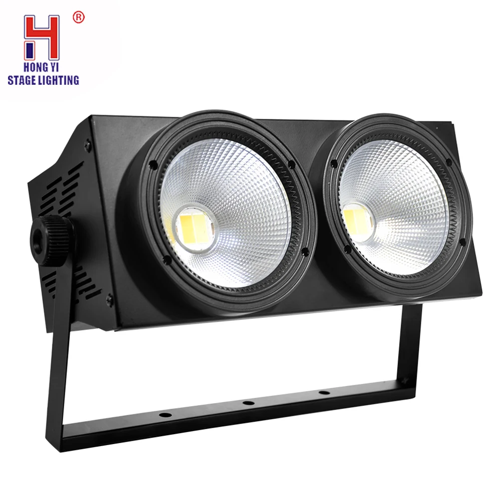 

2 Eyes Par Led COB 2X100W Wash DMX Stage Lighting Cool&Warm White For DJ Party Led Aluminum For Live Activity