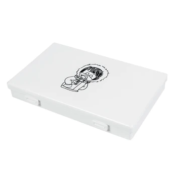 

Mask Case Portable Disposable Face Masks Container Safe Health Mask Storage Box Dustproof Storage Organizer with Pattern