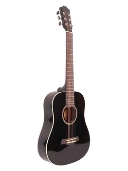 

Wm-3411-bk acoustic guitar 34 ", black matte, Mirra