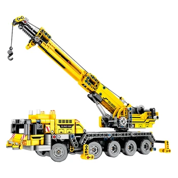 

701800 Mailackers Technic series Mobile Crane MK II Sets Building Blocks Bricks 42009 Educational Technique Toys For Children