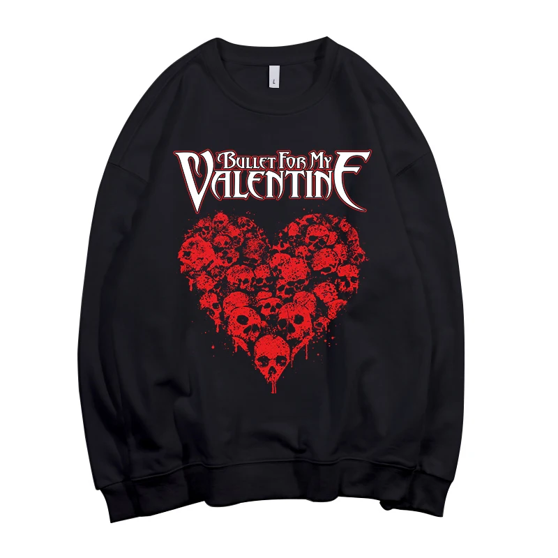 8 дизайнов BFMV Bullet for My Valentine Pollover Rock толстовка с капюшоном панк Сердце sudadera уличная флисовая тяжелая металлическая