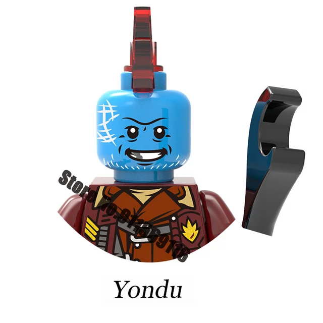 DISNEY Super Heroes Nebula Deadpools Building Blocks Gamora Groot Yondu Doctor Octopus Scream Venoms Bricks Action Figures Toys K-X605