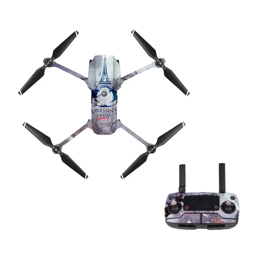 YSDJM0134 Водонепроницаемый ПВХ наклейка защитный чехол для DJI Mavic Pro Drone Body Arm пульт дистанционного управления запасная часть стикер s - Цвет: YSDJM0134