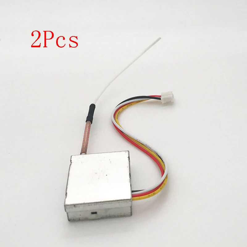 

2Pcs 1.2G 200MW Wireless Video Transmitter Image Transmission with Soft Antenna 1.3G Adjustable Dialing FM Transmitters