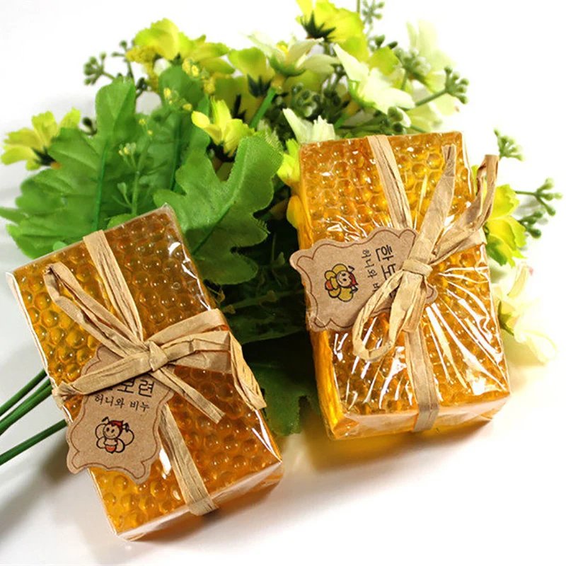 100 г чистящее мыло Медовое с койевой кислотой Отбеливающее ручной работы