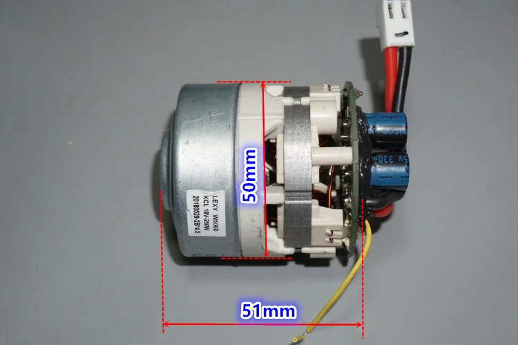 12-18V высокомощный трехфазный бесщеточный вентилятор 50 мм Ультра высокоскоростной бесщеточный двигатель DIY