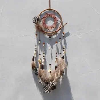 

nordic wooden beads dream catcher room decoration shell beads wind chimes room nursery bedroom decor kids room decoration