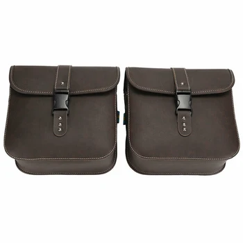 

Pouch Motorcycle Saddle Bags Left/right 2PCS Universal Luggage Box Tool