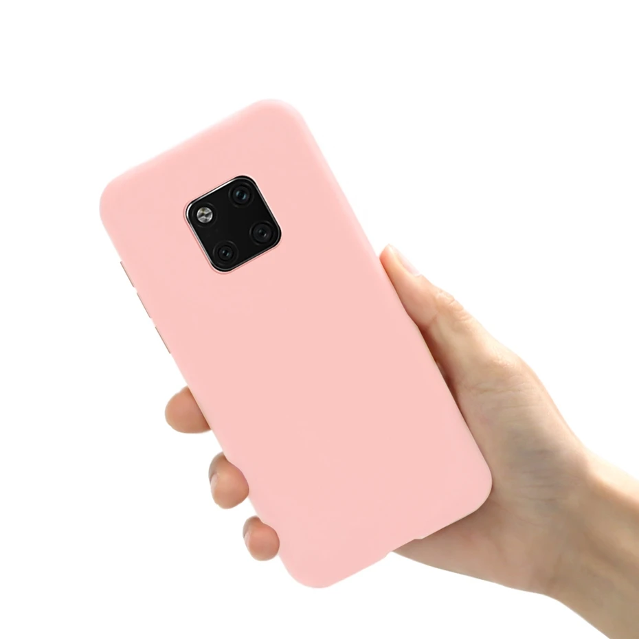 Мягкий силиконовый чехол Macarons для Huawei Y7 Y6 2019 P20 P30 Lite Pro P Smart Mate 20 30 Honor 10 8x 8c|Сумки