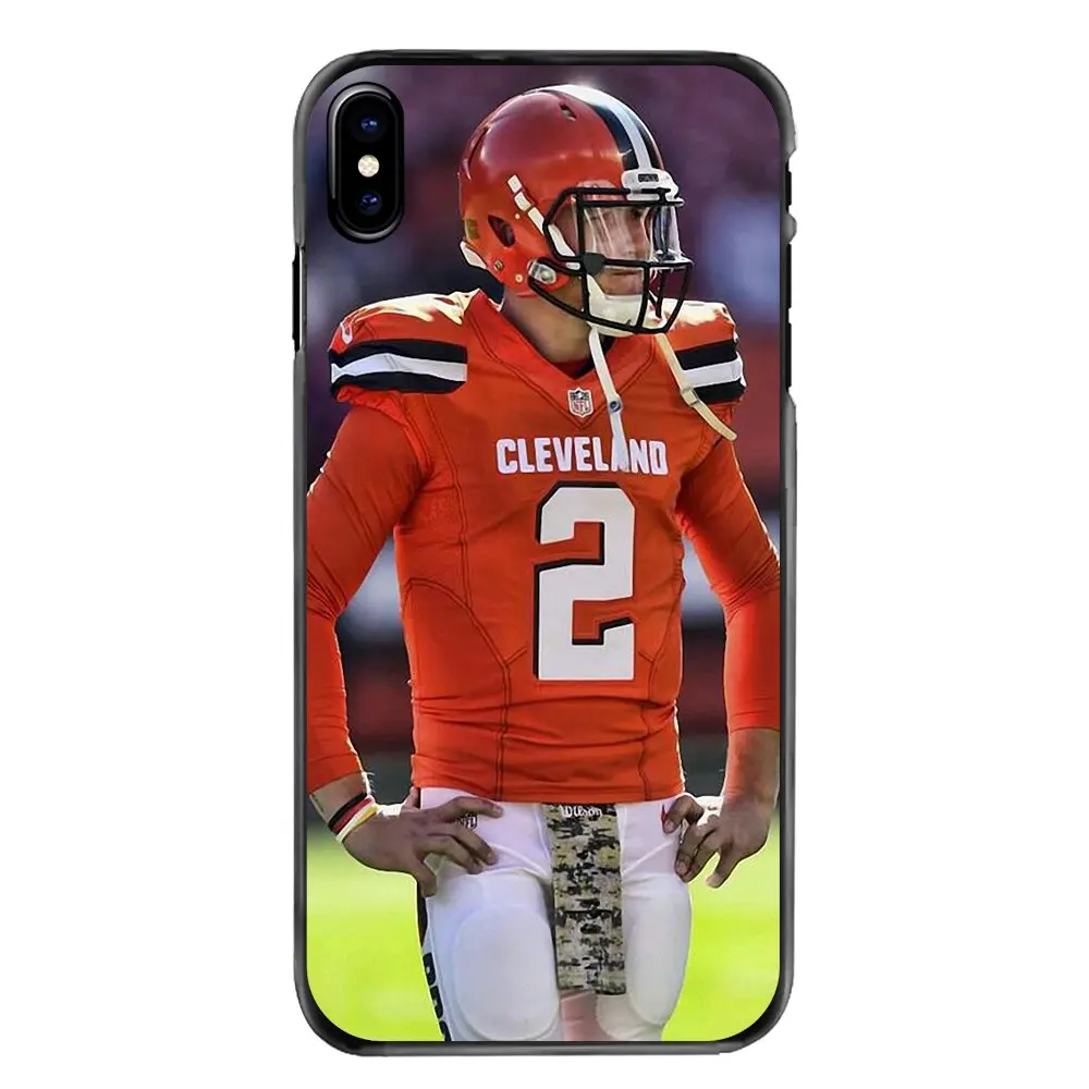 Джонни Manziel спортивная звезда для sony Xperia X XA XZ M2 M4 M5 C3 C4 C5 T3 E4 E5 Z Z1 Z2 Z3 Z5 компактные