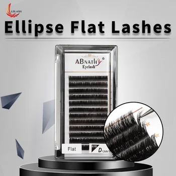 

Abnathy Matte flat ellipse lashes extension individual ellipse flat eyelashes extensions lash extension supplies maquiagem