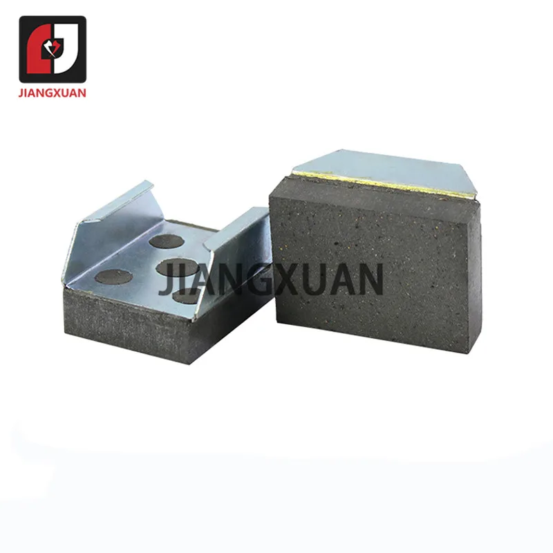 DBG DBH DBS DQP Air Pressure Disc Pneumatic Brake pads Standard size 63*45*15 or other custom size friction plate