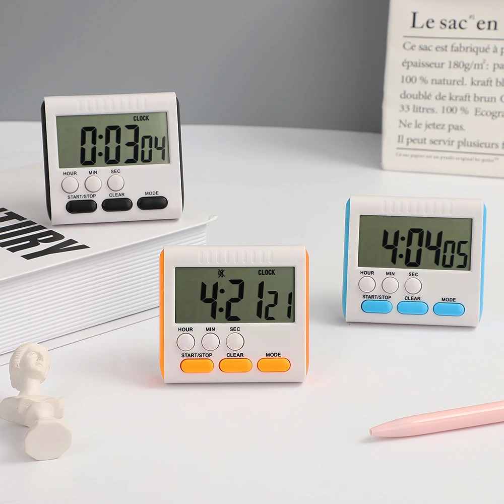 Jianwu 1pc Creative Simple Cute Student Learning Timer Countdown Learning Plan Wake Up Alarm Clock Supplies Back To Shcool Aliexpress