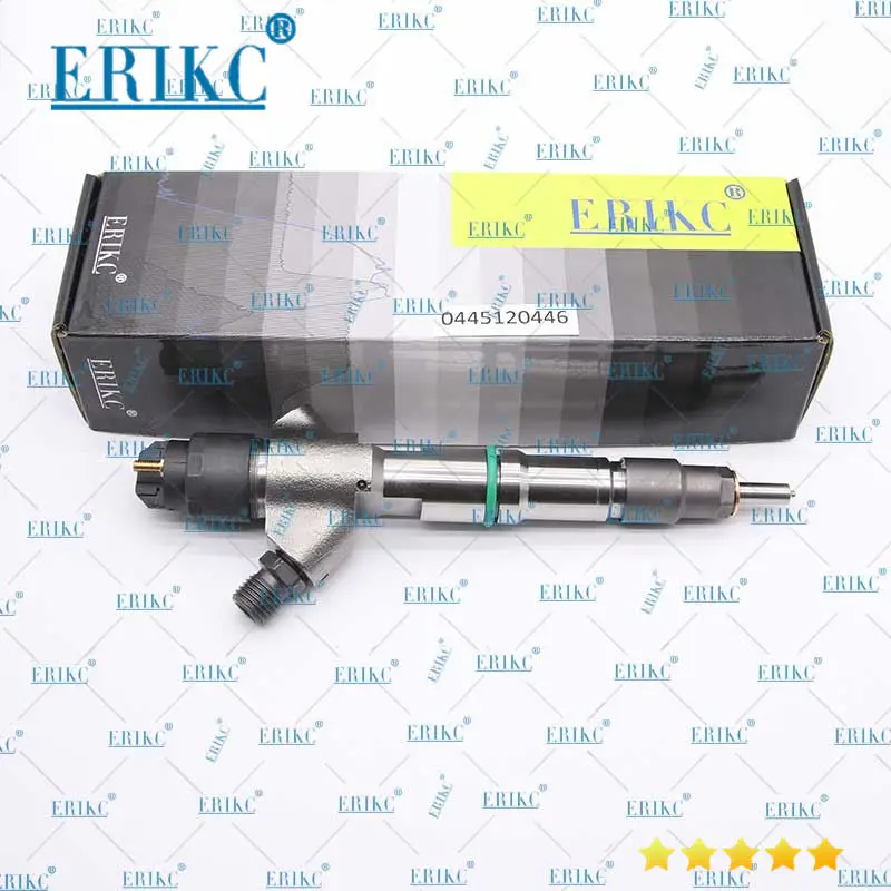 ERIKC 0445120446 коллектора системы впрыска топливной распылительной форсунки 0 445 120 446 дизель инжектор 0445 120 446 для Bosch