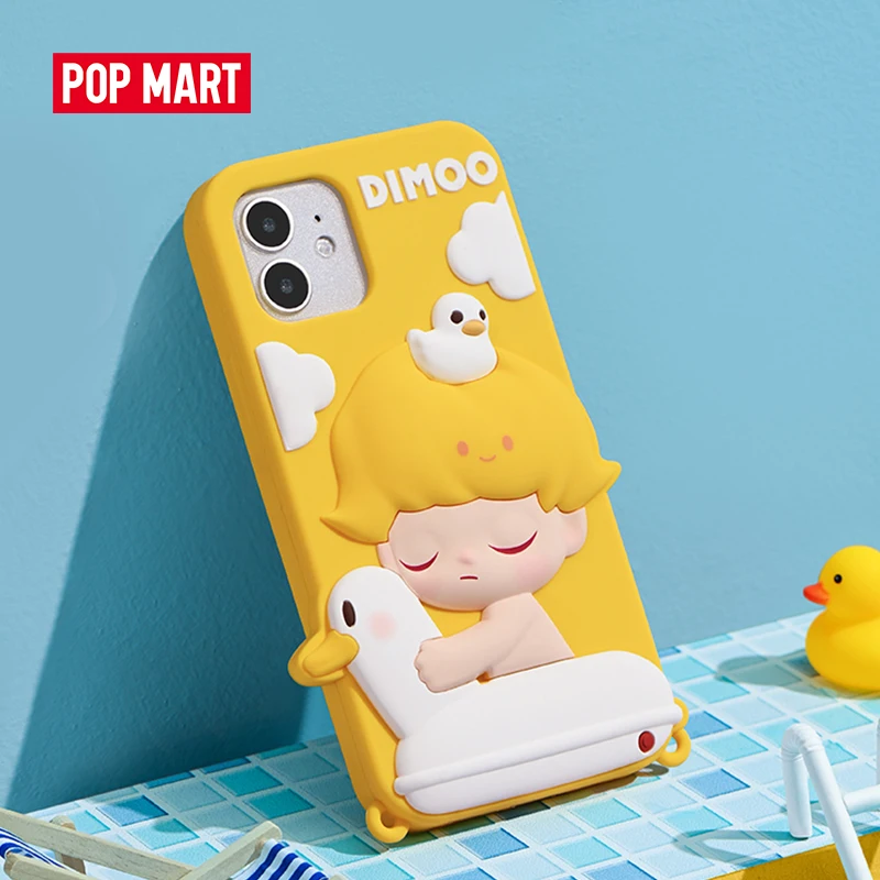 POP MART DIMOO серии для отпуска домашних животных-чехол телефона iphone 12 pro и max | Игрушки