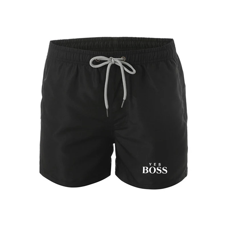 Pantalones cortos deportivos 2 en 1 para hombre, de secado rápido, doble cubierta, para correr, gimnasio y playa, novedad