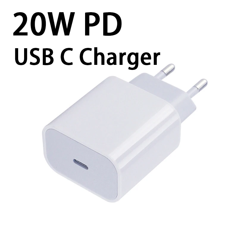 20W PD USB C Charger for iPhone Charger for Apple Watch Charger for Xiaomi Phone Accessories Phone Charger Cute Portable Charger 5v 3a usb c