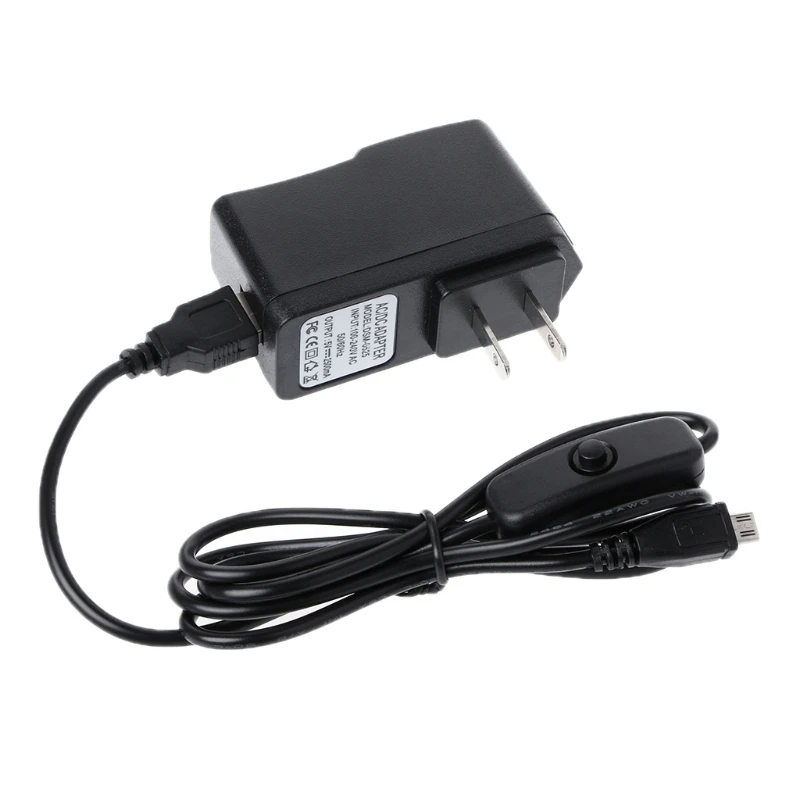 5V 2.5A адаптер питания usb зарядный кабель для Raspberry Pi 3 2 Модель B E65A