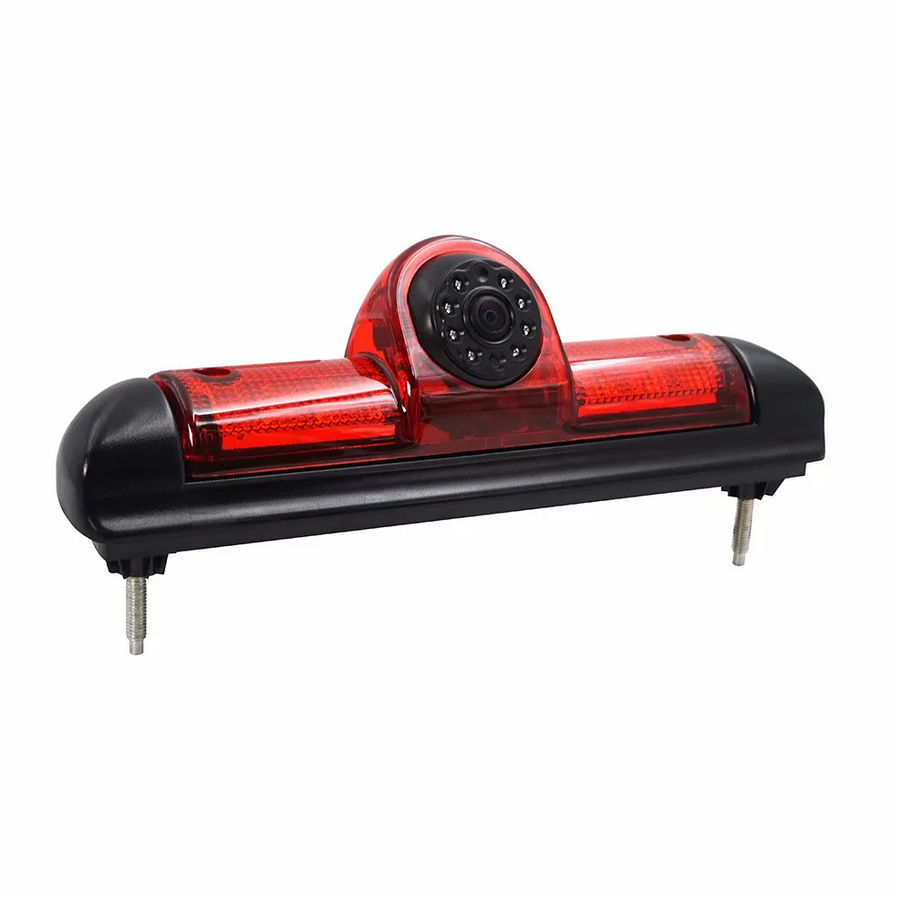 CCD Car Brake Light Reverse Camera For Citroen JUMPER III FIAT DUCATO X250 Peugeot BOXER III LED Light Parking Rear View Camera