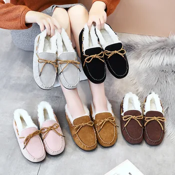 

2019 Really Wool Doug Shoe Back Down Noodles Increase Felt Shoes Cotton-padded Shoes