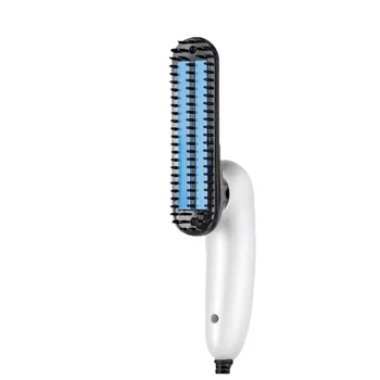 

Electric Beard Straightener Comb Hair Curler For Men Curling Beard And Cool Hair Styling Tool Straighten Beards Straightening