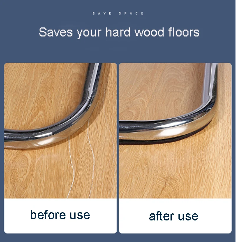 152cm Self Adhesive Furniture Feet Protector Pads Roll Chair Table Leg Felt Pads Cover Strips Anti-slip Mat Wood Floor Protector