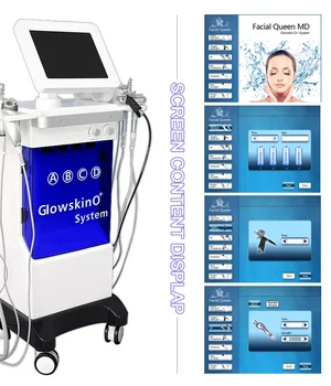 

Professional hydrafacial oxygen jet Microdermoabrasion spa facial beauty equipment aqua peel small bubble deep cleansing machine