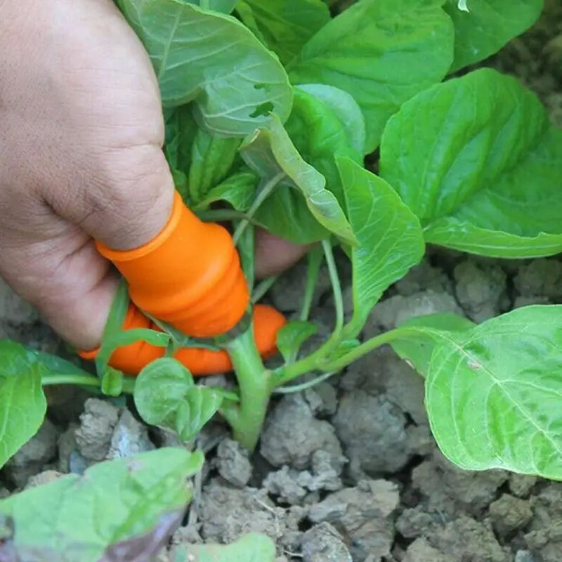 Picking Pepper Artifacts Picking Beans Agricultural Iron Nails Thumb Knife Cutting Vegetables Picking Tips Picking Special Glove